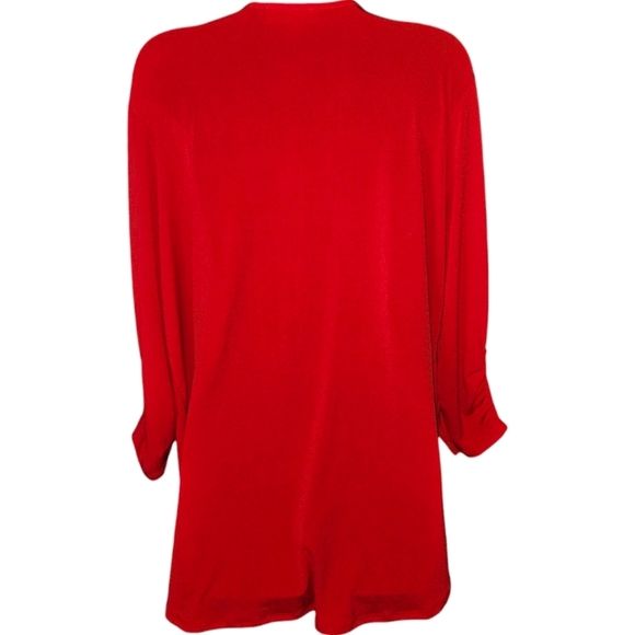 NWT Zenana 3/4 Pull Zipper Top - Picture 2 of 8